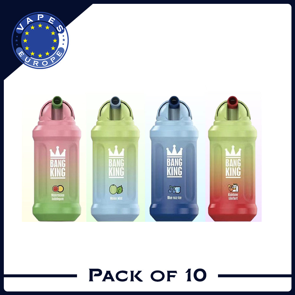 Bang King 12000 Puffs | Box Of 10 | 119,99 Bang King 12000 Puffs | Box Of 10 | 119,99