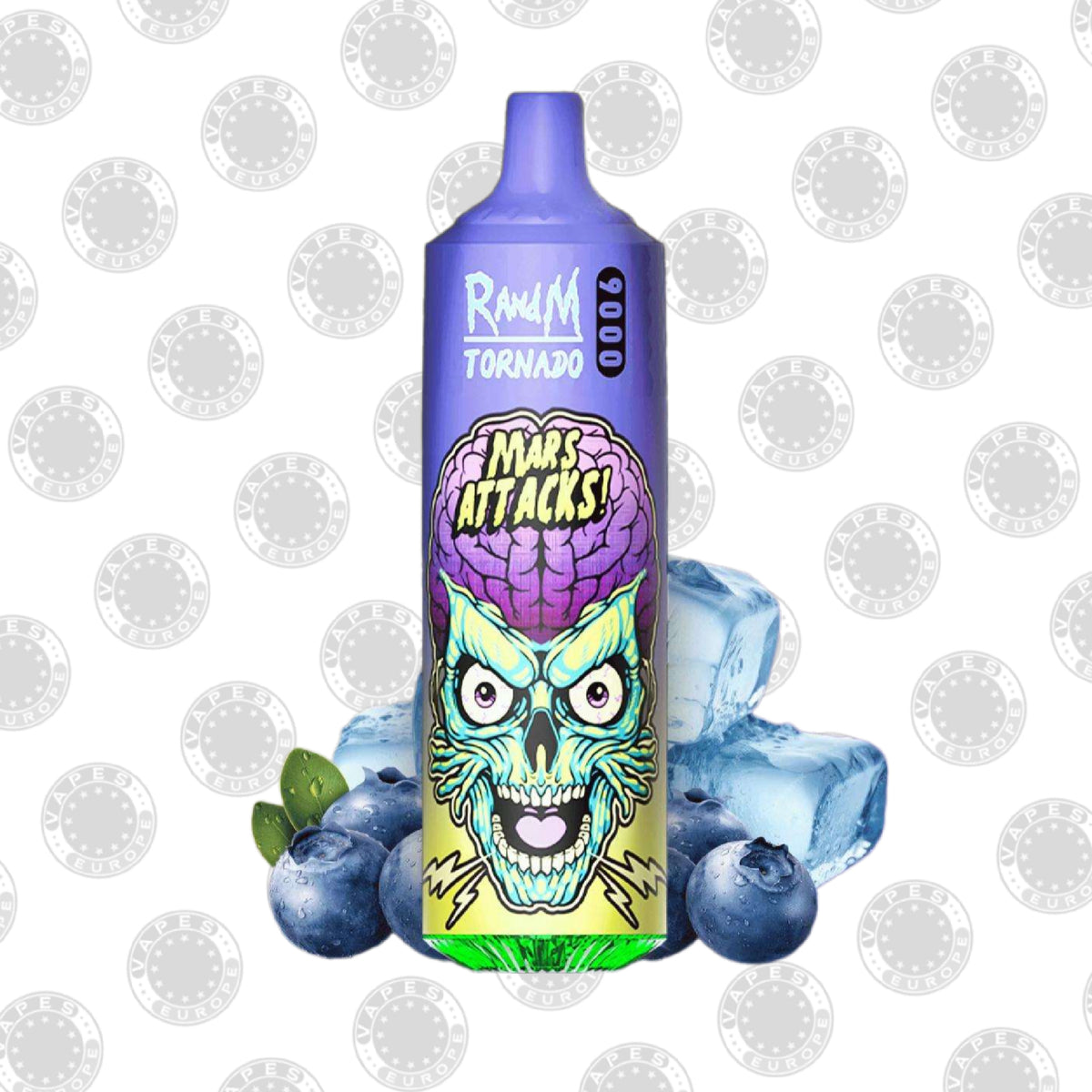 RandM Tornado 9000 Blueberry Ice 18.99 RandM Tornado 9000 Blueberry Ice 18.99