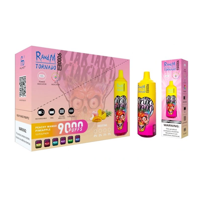 Randm Tornado 9000 Pro Puffs Disposable Vape Box Of 10 | 99.99 Randm Tornado 9000 Pro Puffs Disposable Vape Box Of 10 | 99.99