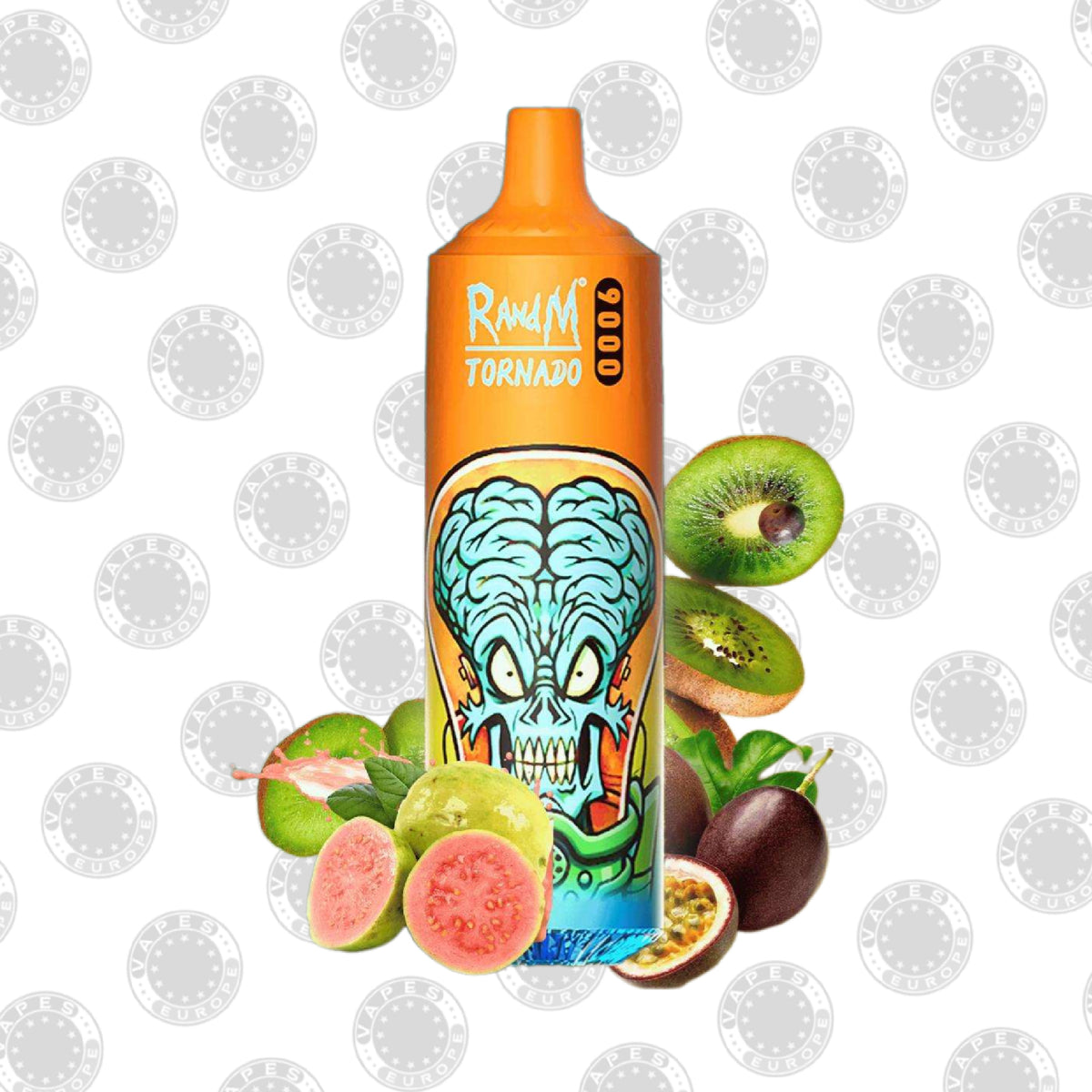 RandM Tornado 9000 Puffs - Kiwi Passion Fruit Guava RandM Tornado 9000 Puffs - Kiwi Passion Fruit Guava