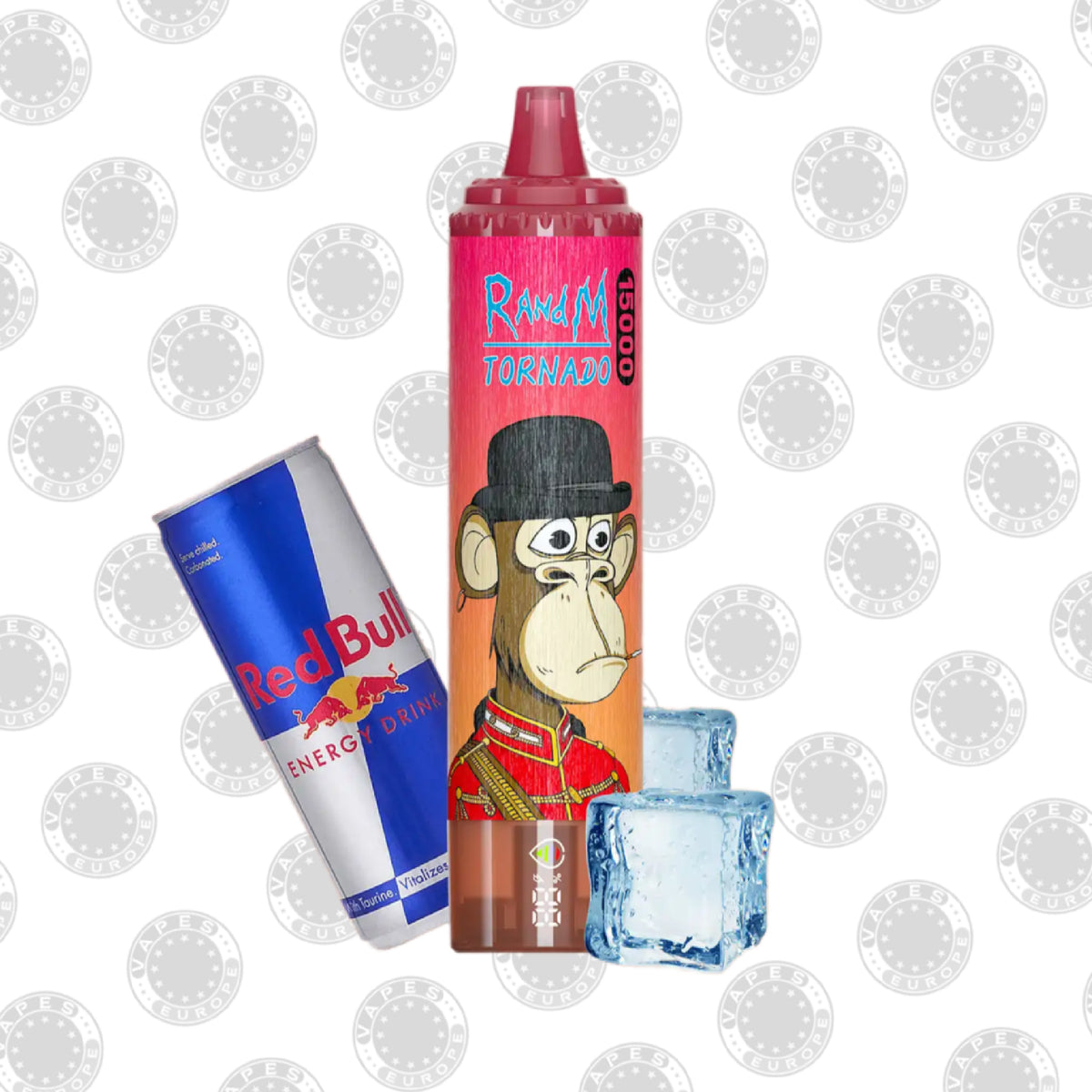 RandM Tornado 15000 Puffs - Strawberry Red Bull RandM Tornado 15000 Puffs - Strawberry Red Bull