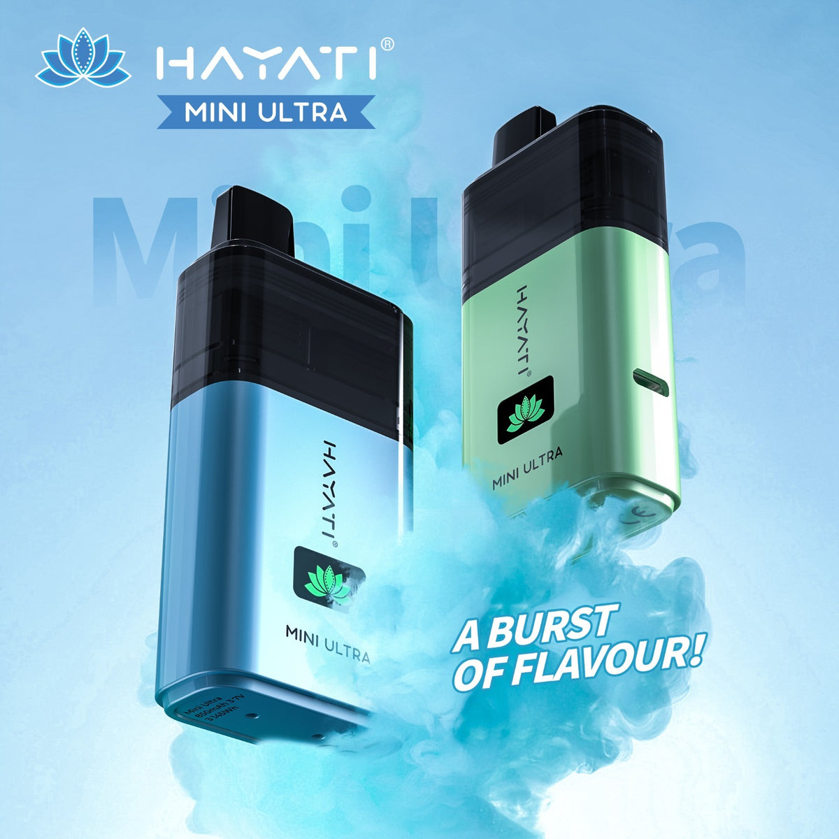 hayati mini ultra 1500 box of 5 Hayati Mini Ultra 1500 Puffs (Box of 10)