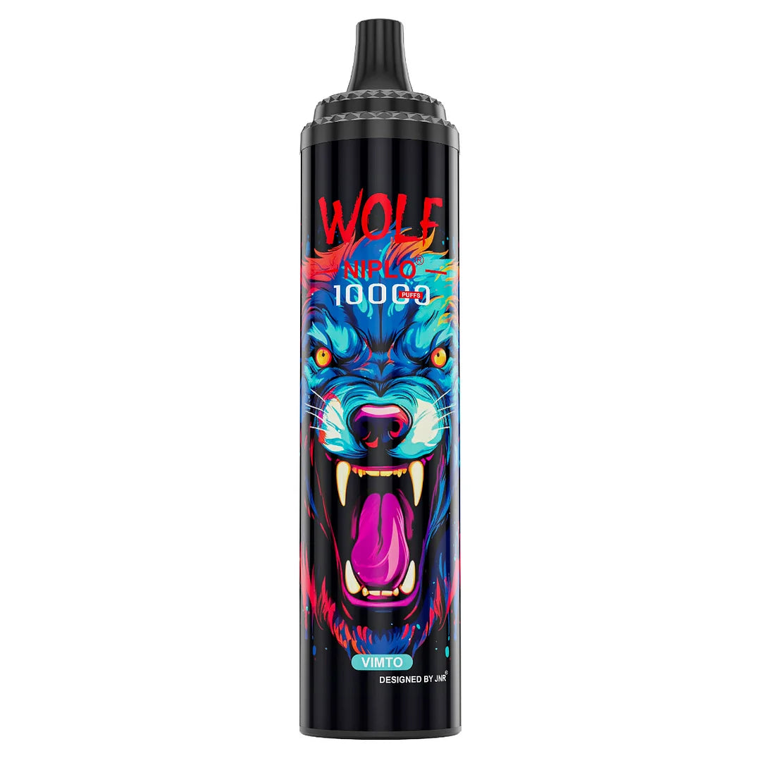 wolf vapes 10000 puffs JNR Wolf Niplo 10000 Puffs | 15+ Flavours