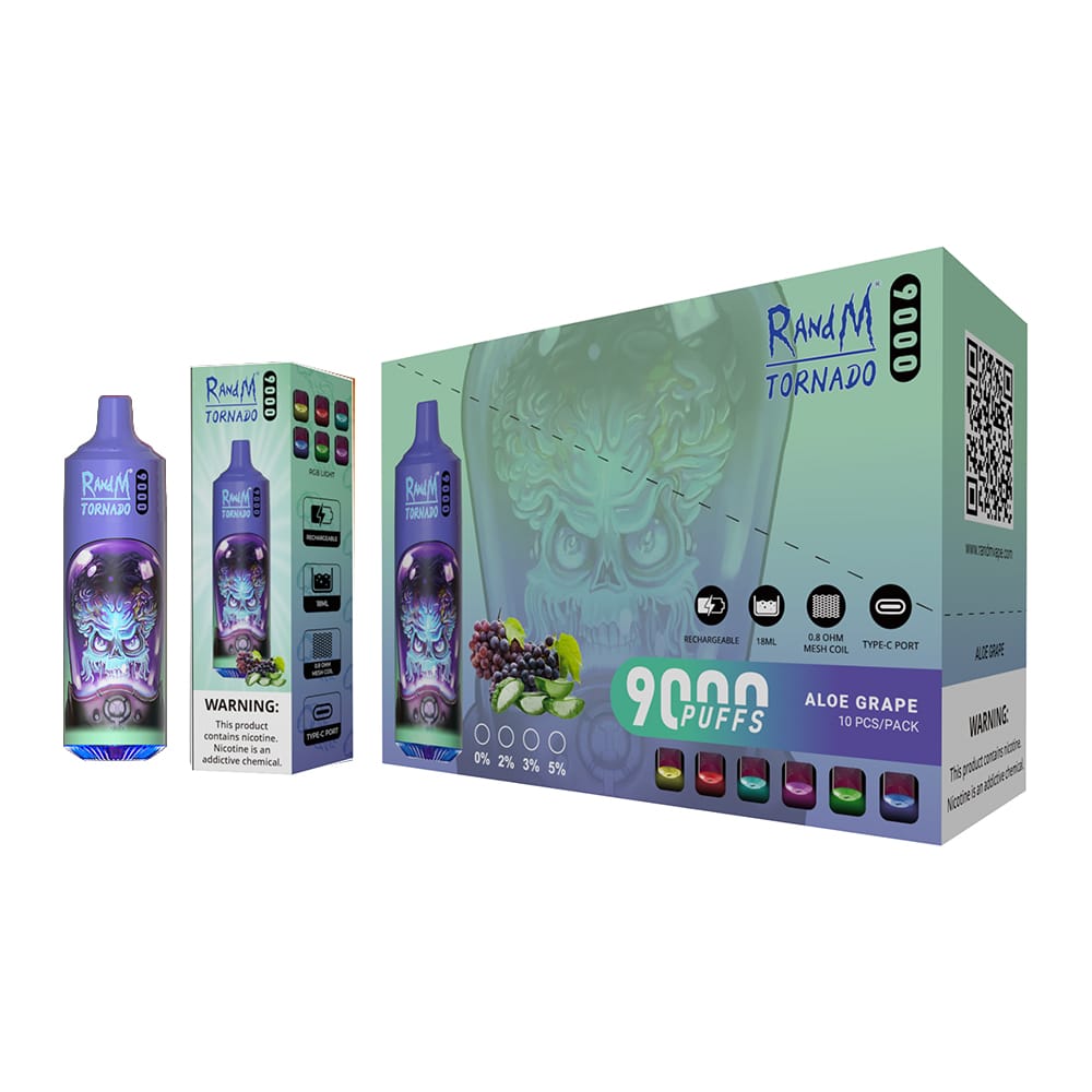 RAndM Tornado 9000 Disposable E Cigarette