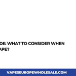 JNR Vapes Guide: What to Consider When Choosing a Vape?