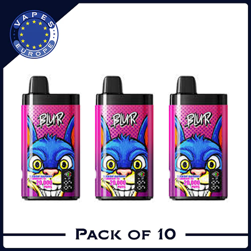 Blur 20000 Puffs Disposable Vape Box of 10 - Vapes Europe Blur 20000 Puffs Disposable Vape Box of 10 - Vapes Europe