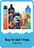 Buy 10 Get 1 Free