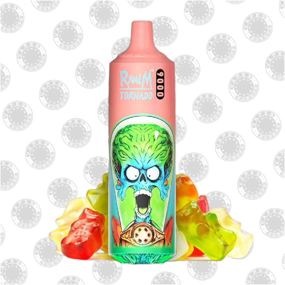 RandM Tornado 9000 Gummy Bear 9000 Puffs for 18.99 RandM Tornado 9000 Gummy Bear 9000 Puffs for 18.99