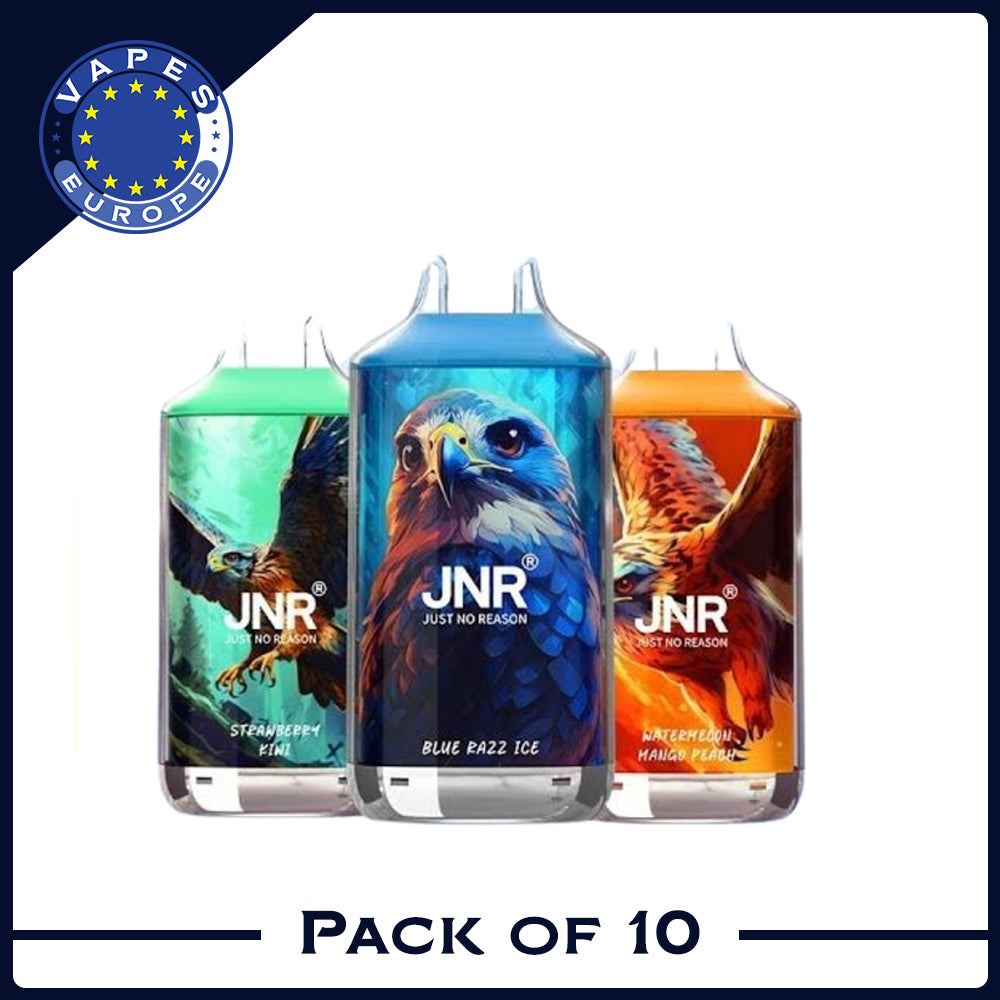 JNR Falcon 16000 (Box of 10) | 50+ Flavours | 134,99 JNR Falcon 16000 (Box of 10) | 50+ Flavours | 134,99
