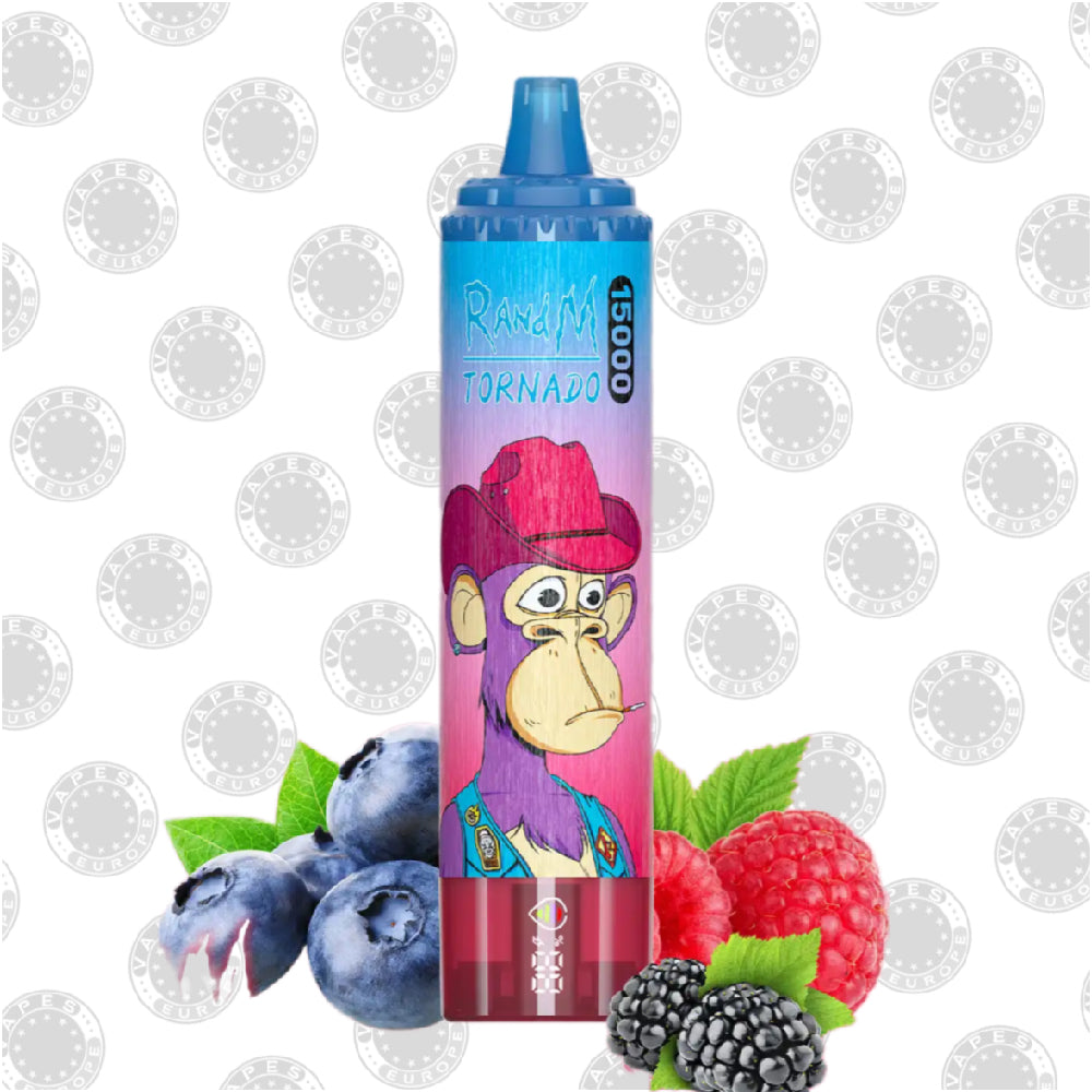 randm tornado 15000 mixed berry RandM Tornado 15000 Puffs