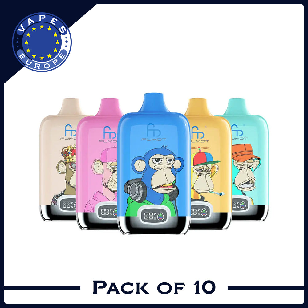 Fumot 12000 Love 66 Fumot Randm Digital Box 12000 Puffs Disposable Vape
