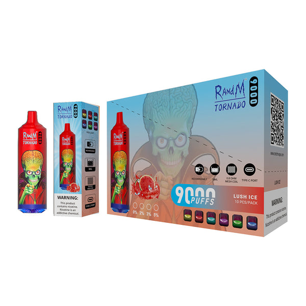 RAndM Tornado 9000 Disposable E Cigarette