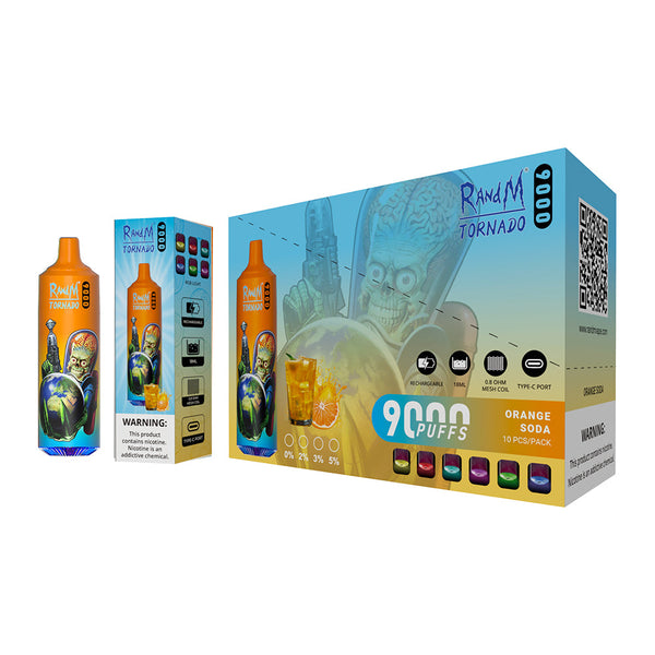 RAndM Tornado 9000 Disposable E Cigarette