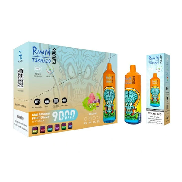RAndM Tornado 9000 Pro | 50+ Flavours